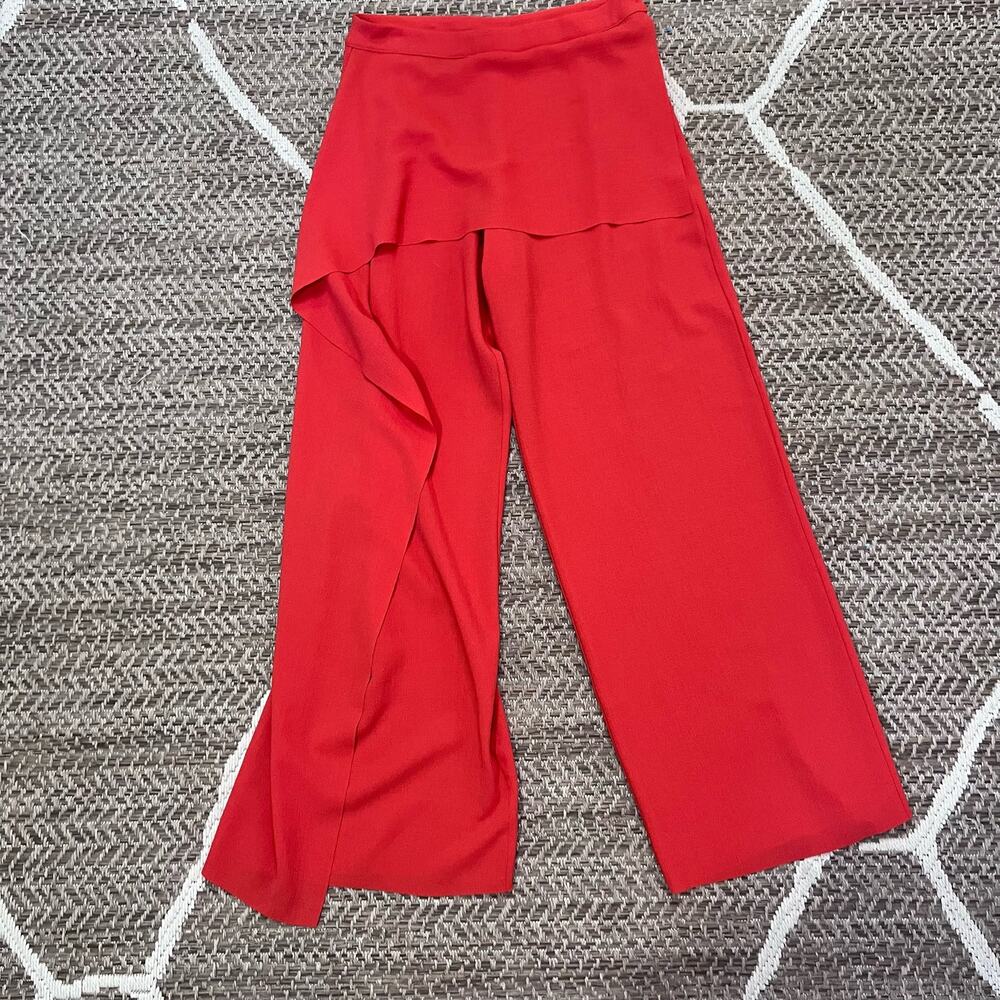 Crea Concepts Ruffle skirt Overlay pants Sz 36/ US 6